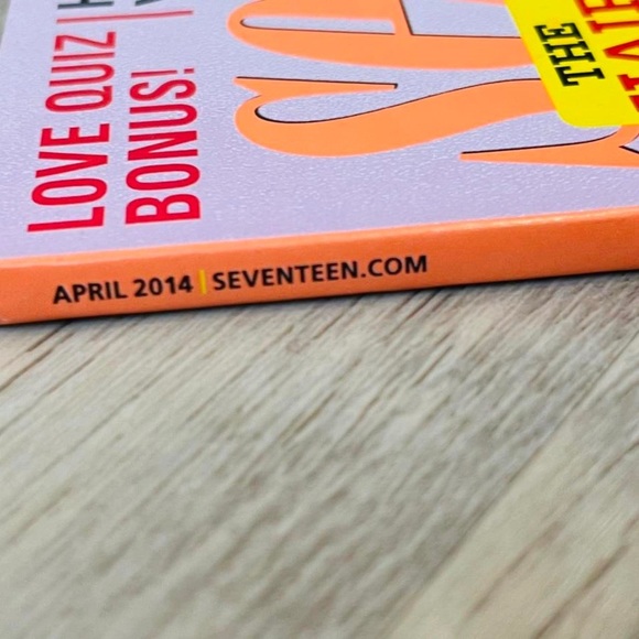 SEVENTEEN MAGAZINE- APRIL 2014 - Picture 2 of 3